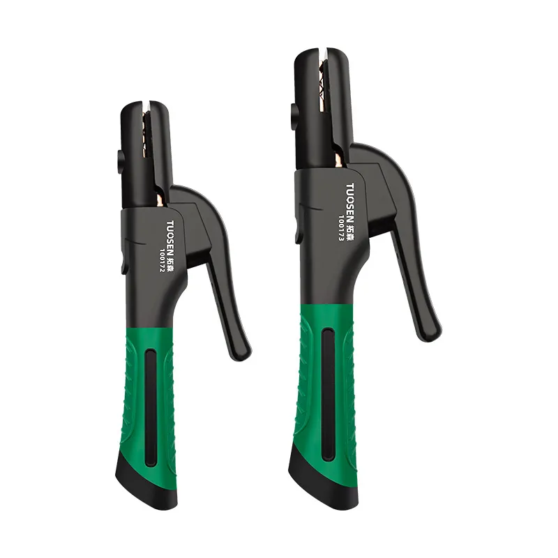 Industrial Grade Copper Electrode Holder – Heat Resistant Welding Stinger with Non-Slip Grip, ARC/TIG Welding Machine Accessory, 300A-600A Heavy Duty Welding Pliers